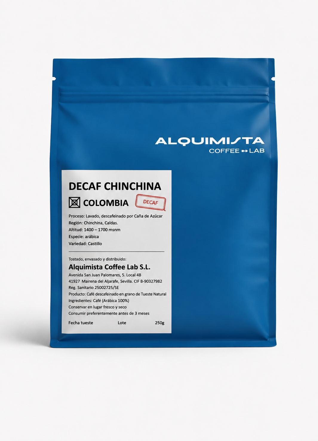 Decaf Colombia Chinchina 250g