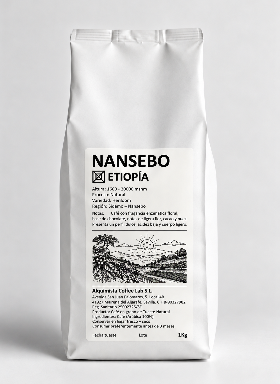 Etiopía Nansebo 1Kg
